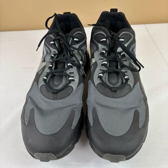 Nike Air Max 270 React Black /Dark Gray/Silver Men’s Sz 11.5 (CD2049-001) - Picture 3 of 14